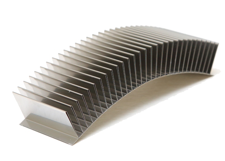 Ultra-Thin Metal Fins